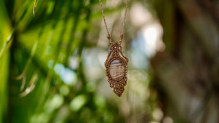 Chocolate Calcite Necklace