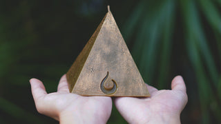 Beach Gypsy Mini Pyramid Candle