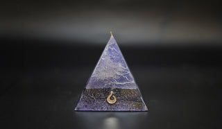 Mini Aquarius Zodiac Pyramid Candle