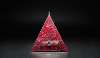Mini Aries Zodiac Pyramid Candle