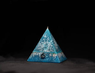 Mini Cancer Zodiac Pyramid Candle