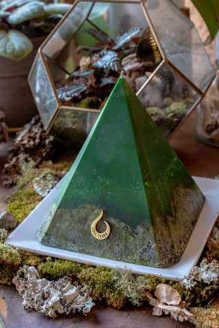 Moldavite + Afghan Kush