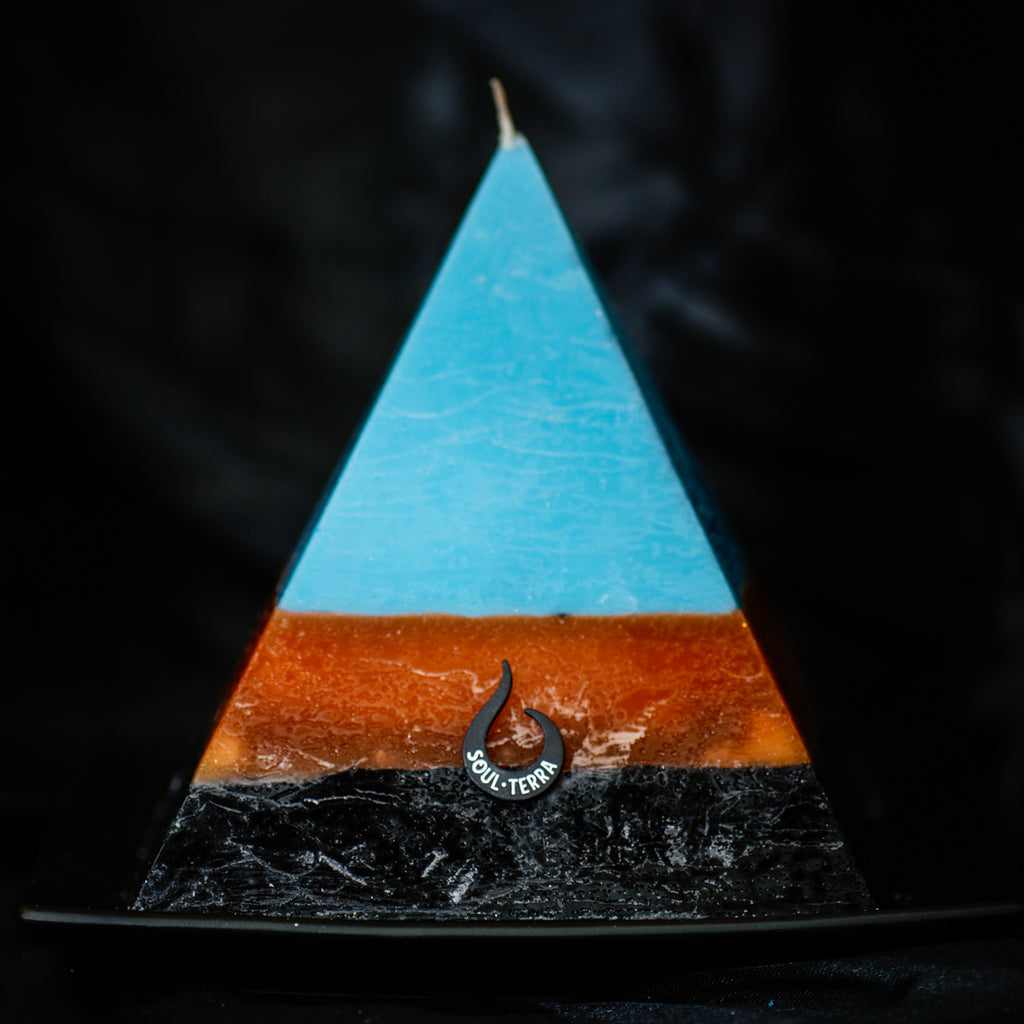Volcanic Beach Crystal Candles by SoulTerra