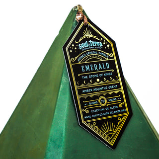 Emerald ψ MONARCH <br><small>Gemstone Candle</small>