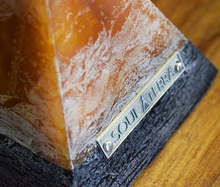 "Mystic Desert" Pyramid Candle