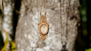 Chocolate Calcite Necklace