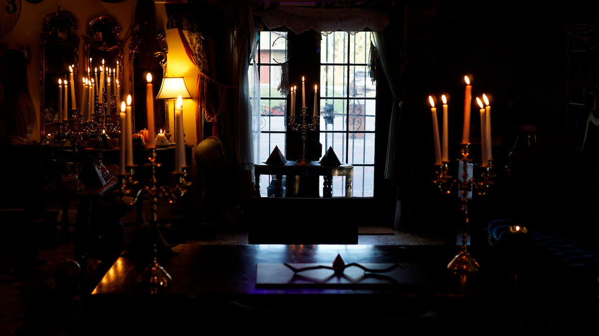 The SoulTerra Story Crystal Candles by SoulTerra