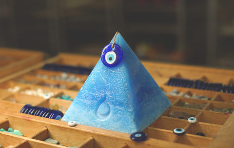 Mini Evil Eye Protection Candle