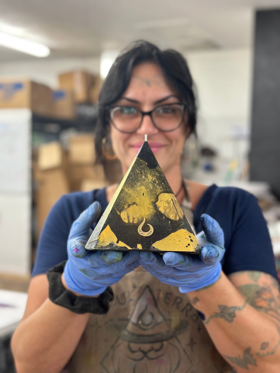 Gemini Crystal Candle Discover Gemini Crystals Inside! Crystal