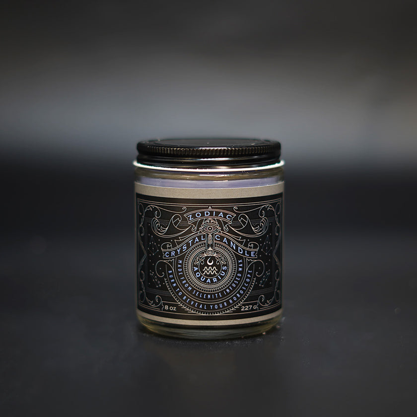 Aquarius Tarot Candle SOUL/\TERRA