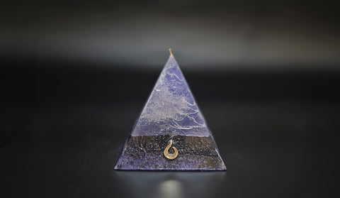 Mini Aquarius Pyramid Candle