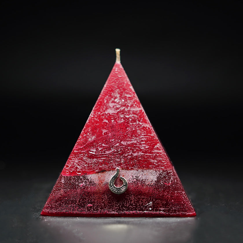 Mini Aries Pyramid Candle SOUL/\TERRA