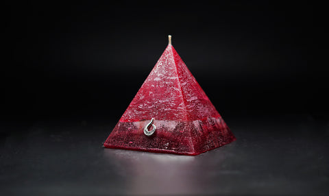 Mini Aries Pyramid Candle