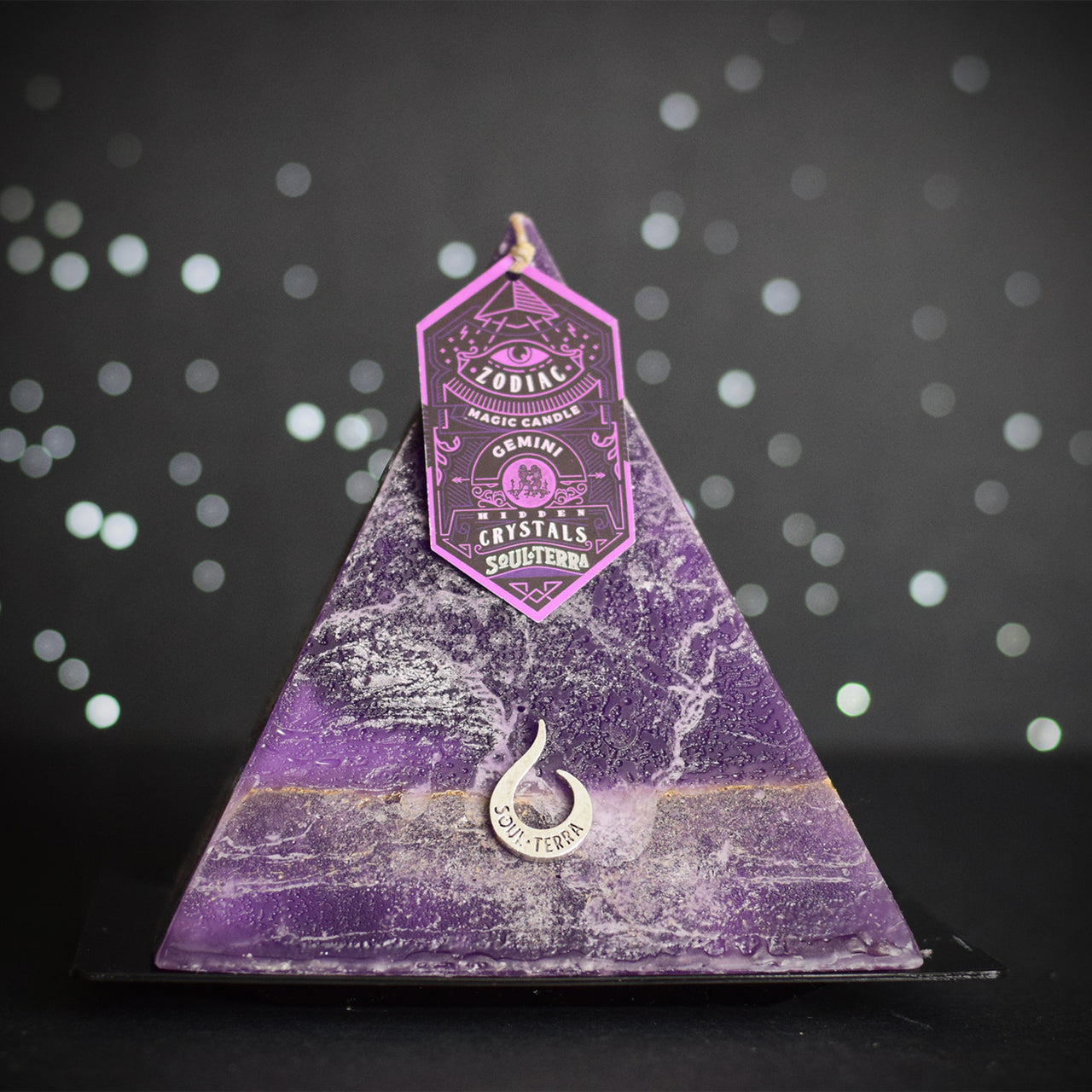 Gemini Crystal Candle Discover Gemini Crystals Inside! SOUL/\TERRA