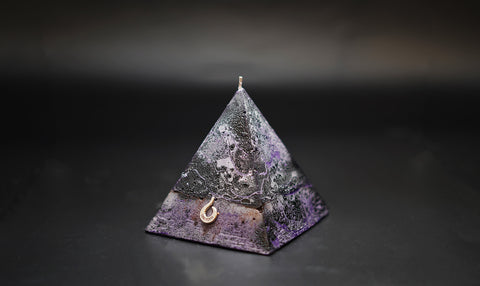Mini Gemini Pyramid Candle
