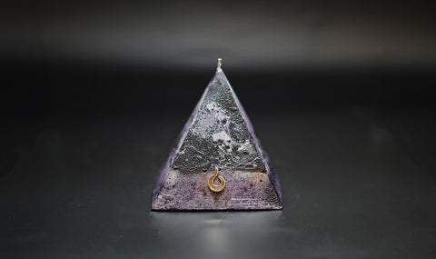 Mini Gemini Pyramid Candle