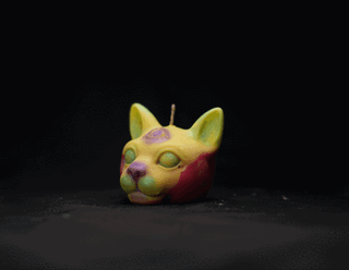 Mystery *Lucky* Crystal Cat Candle
