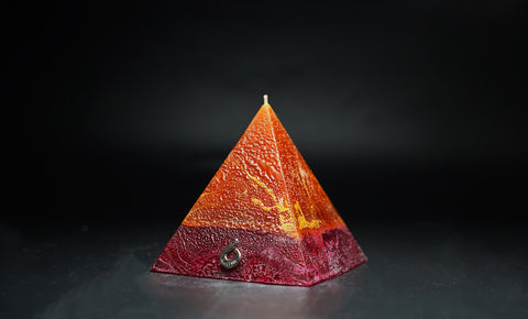 Mini Leo Pyramid Candle
