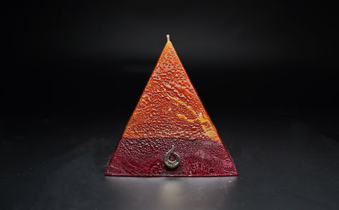 Mini Leo Pyramid Candle