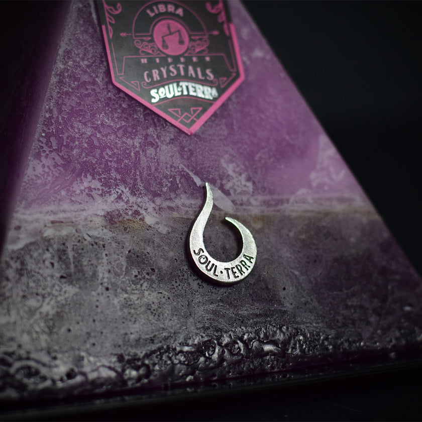 Libra Crystal Candle Discover Libra Crystals Inside! SOUL/\TERRA