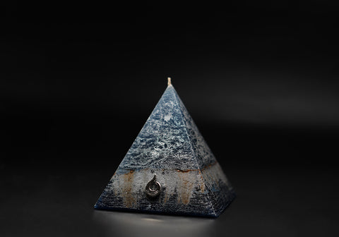 Mini Pisces Zodiac Pyramid Candle