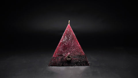 Mini Sagittarius Pyramid Candle