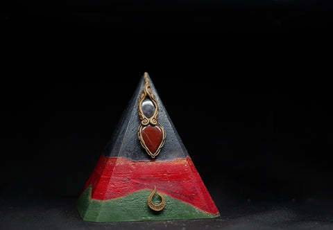 Tribal Bond - Crystal Pendant Candle