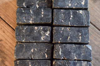 Charcoal Soap Ends