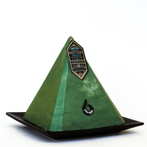 Emerald ψ MONARCH Gemstone Candle