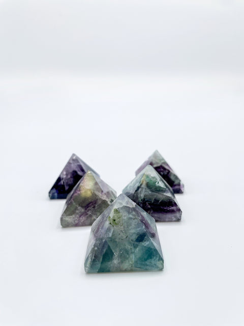 Fluorite Pyramid - The Clarity Stone