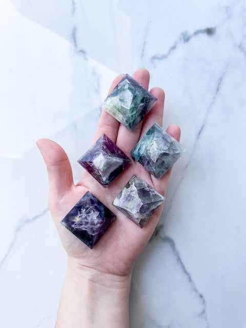 Fluorite Pyramid - The Clarity Stone