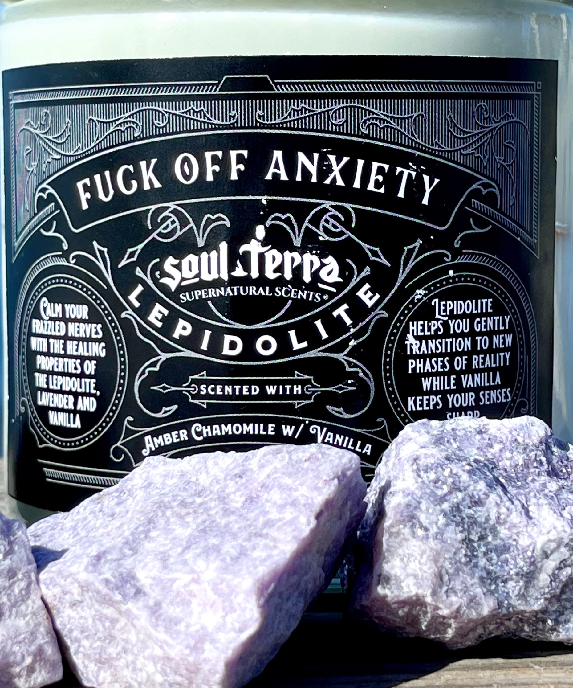 Crystal Jar Candles SOUL/\TERRA